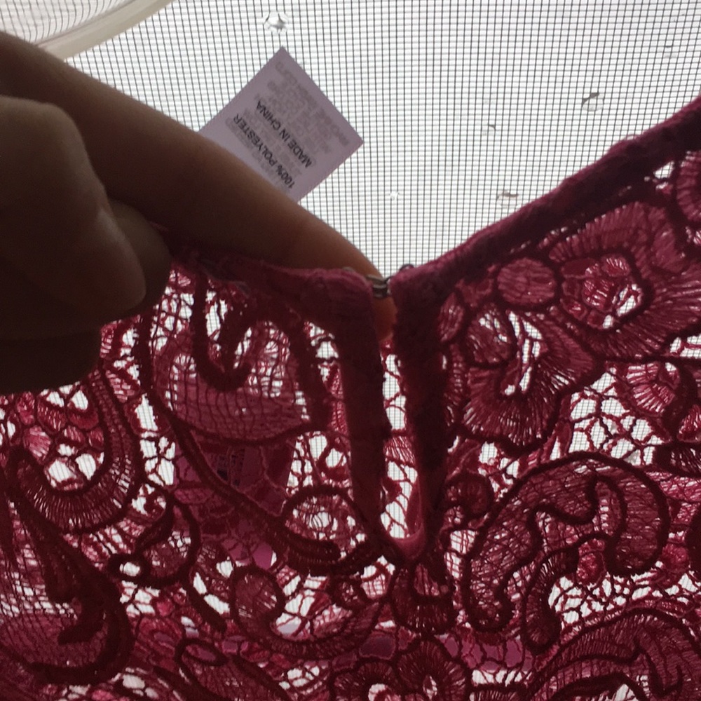 Pink lace blouse - Picture 4 of 5